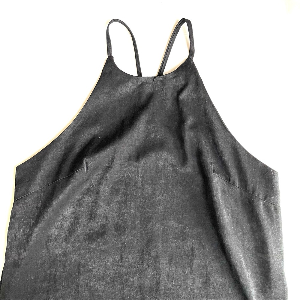Velvet Halter Slip Dress - Picture 7 of 7